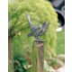 Gartendeko Figur: Bronzefigur Garten, Haussperling, 11cm hoch, original Rottenecker Objekt