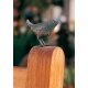 Gartendeko Figur: Bronzefigur Garten, Zaunkönig,  6 cm hoch, original Rottenecker Objekt