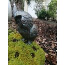 Gartendeko Figur: Bronzefigur Garten,  Waldohreule, 25 cm hoch