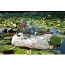 Bronze-Figur: Gartenfigur / Skulptur Klementine klein,...