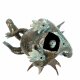 Gartendeko Figur: Bronzefigur Garten,  Wasserspeier Drachen Drusilla,   klein,   21 cm hoch