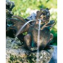 Gartendeko: Bronzefigur Missy, Wasserspeier/Brunnen, 14...