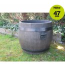 YERD Blumenkübel: Fass Barrel XL (50cm x 47cm),...