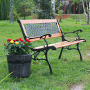YERD Blumentopf/Gartentopf Gr. S (350mm x 315mm), frostsicherer,  funktionaler und schöner Pflanztopf, Pflanzkübel außen / outdoor frostsicher,  hergestellt in der EU
