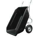 YERD Basics: 350 Liter 2-Rad Schubkarre / Hofkarre...