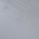 Sauerkraut-Fass / Maischefass / Gärfass / Gärtopf / Teigbehälter 300 Liter, reines lebensmittelechtes PE, mit Wasserrand (Gärglocke), zum fermentieren von Lebensmitteln,  für 180-210 kg frisches Kraut / Choucroute, mit Sauerkraut-Einlegedeckel