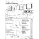 Infinita Kaminholzregal Edelrost. Maße 158x38cm Tiefe 35cm, 1,5mm Normalstahl DC01, Bausatz