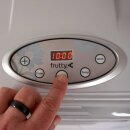 Dörrgerät Frutty, trocknen von Obst und Gemüse, mit digitalem Temperaturregler und Timer, Temperatur-Bereiche von 35°C bis 70°C,