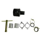 Wasserpumpe Garten: Benzin-betriebene Wasserpumpe BW QDZ50-30, 4,2 PS 4-Takt Motor mit Schwimmervergaser