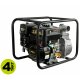 Wasserpumpe Garten: Benzin-betriebene Wasserpumpe BW QDZ50-30, 4,2 PS 4-Takt Motor mit Schwimmervergaser  