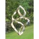 YERD Windspiel Edelstahl Mono Wind-Spinner 64 cm Bold