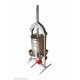 Hand-hydraulische Obst- und Beerenpresse OPRIH18, Set inkl. Presstuch, Edelstahl-Presswanne und Edelstahl-Presskorb