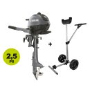 Yamaha Außenbordmotor F2.5BMHS 2.5PS Set + Motor...