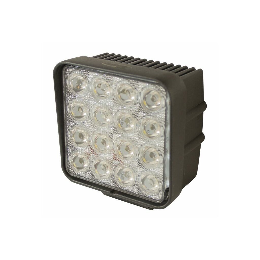 YERD LED-Scheinwerfer eckig 3200 Lumen 	 
		 (LED Scheinwerfer, Traktor-Arbeitsscheinwerfer, Arbeitsbeleuchtung mobil,)  
	