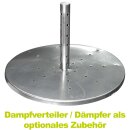 YERD Kochkessel 100 Liter, kippbarer Kochofen / Kartoffeldämpfer  - Futterdämpfer / Gulaschkanone aus Edelstahl, mit Holzfeuerung geschweißt (Versand kostenfrei)*