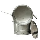 YERD Kochkessel 80 Liter,  kippbarer Kochofen / Kartoffeldämpfer  - Futterdämpfer  / Gulaschkanone aus Edelstahl (Versand kostenfrei)* 