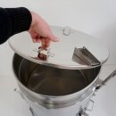 YERD Kochkessel 120 Liter, kippbarer Kochofen / Kartoffeldämpfer  - Futterdämpfer  groß / Gulaschkanone aus Edelstahl, mit Holzfeuerung geschweißt (Versand kostenfrei)*