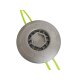 Freischneider Zubehör: YERD Aluminum universal Fadenkopf mit 2  bis zu 6  doppelten Mäh-Fäden (12), leicht und einfach zu bestücken
