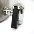 Edelstahl Marmeladentopf mit Wasserbad 26 Liter mit Abfüllhahn 1",  doppelwandiger V2A Drucktopf mit Ventil: Exakte Temperatur von 105°C (!),  für Induktion und auf allen Herdarten geeignet (Versand kostenfrei *)