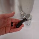 Edelstahl Marmeladentopf mit Wasserbad 26 Liter mit Abfüllhahn 1",  doppelwandiger V2A Drucktopf mit Ventil: Exakte Temperatur von 105°C (!),  für Induktion und auf allen Herdarten geeignet (Versand kostenfrei *)