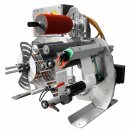 Halbautomatischer Flaschenetikettierer Easy MEGA12 für zylindrische und quadratische Flaschen / Ölflaschen / Dosen,  Flaschen-Ettiketiermaschine auch für weiche PET Flaschen (versandkostenfrei)*