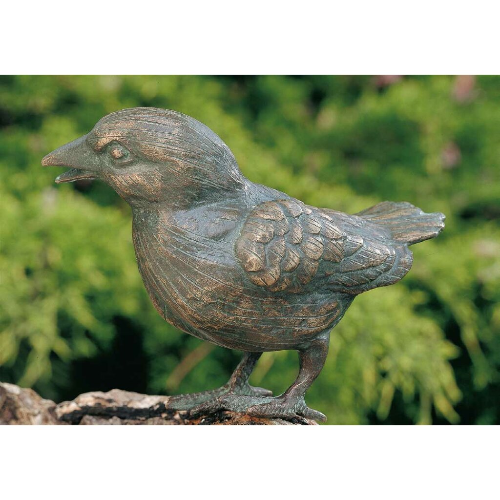 Gartendeko: Bronzefigur Haussperling 10 cm hoch, Vogel, Gartendeko,Tier 	 
		 (Bronze, Figur, Garten, Haussperling, Vogel, Gartendeko,Tier)  
	