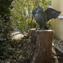 Uhu, Flügel offen, original Rottenecker Objekt