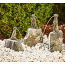 Gartendeko: Bronzefigur Erdmännchen klein wsp. auf...