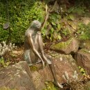 Bronzefigur Frau sitzend, Emanuelle 70cm hoch