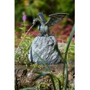 Gartendeko: Bronzefigur Drachenvogel Terrador klein,...