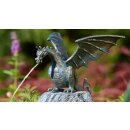 Gartendeko: Bronzefigur Drachenvogel Terrador klein,...