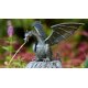 Gartendeko: Bronzefigur Drachenvogel Terrador klein, Wasserspeier/Brunnen, 20 cm hoch