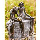 Gartendeko Figur: Bronzefigur Garten,...
